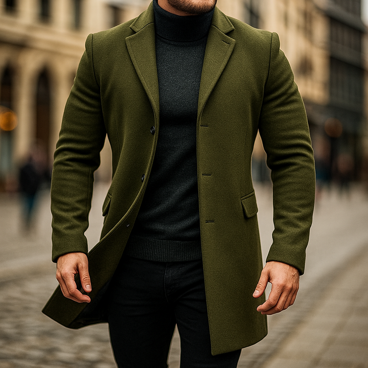 Agnès Paris | TRENCH EN LAINE POUR HOMMES