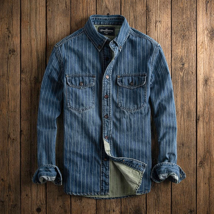 Agnès Paris | CHEMISE À RAYURES MANCHES LONGUES POUR HOMME