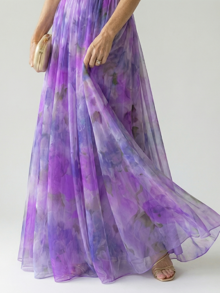 Agnès Paris | Robe Maxi à Enveloppe Douce Isel