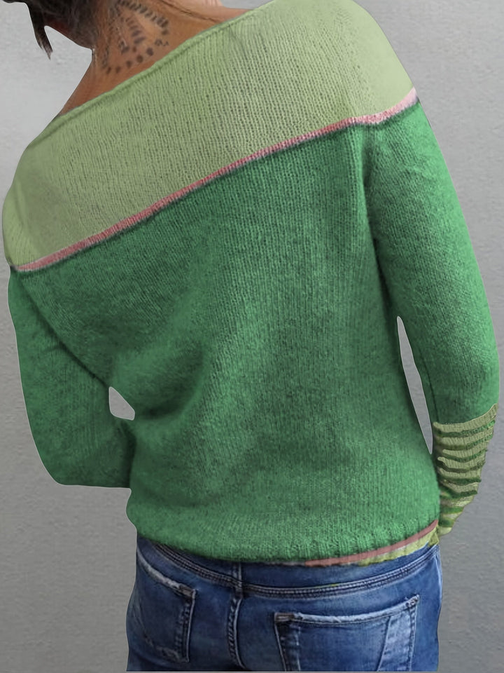 Agnès Paris | Pull Col Bateau Rayé Aveline