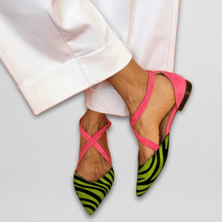 Agnès Paris | Ballerines à Brides Croisées Monique