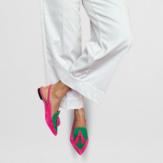 Agnès Paris | Ballerines à Franges Colorées Amélie