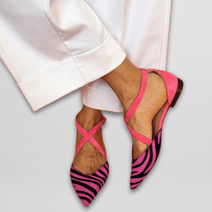 Agnès Paris | Ballerines à Brides Croisées Monique