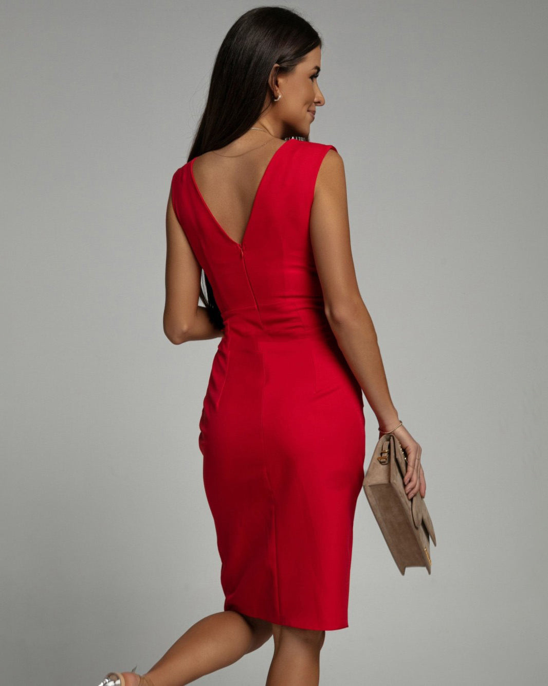 Agnès Paris | Robe Viscose Élégante à Fente
