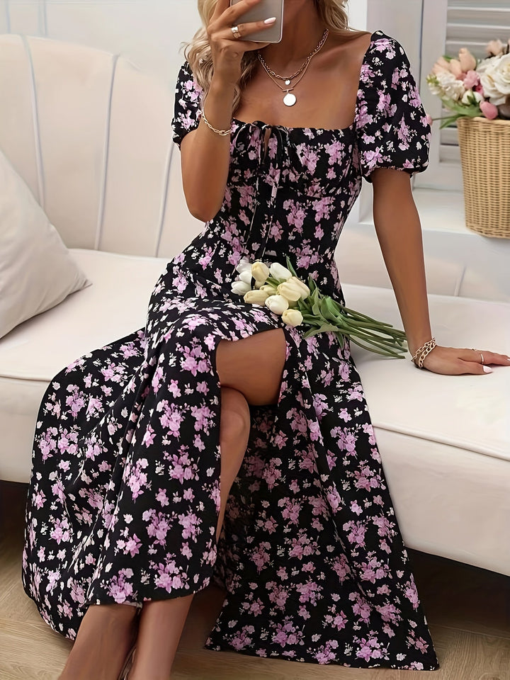 Agnès Paris | Robe Élégante Florale Chloé