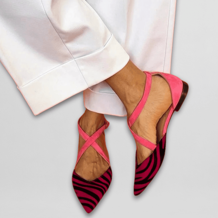 Agnès Paris | Ballerines à Brides Croisées Monique