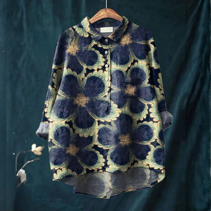 Agnès Paris | Chemise Élégante à Motif Delphine