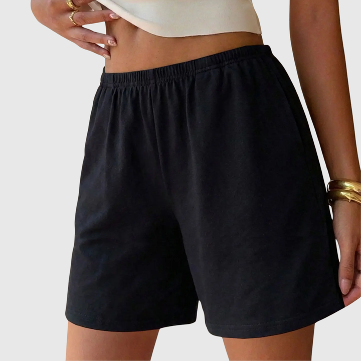 Agnès Paris | Short Casual Respirant Taille Haute Mila