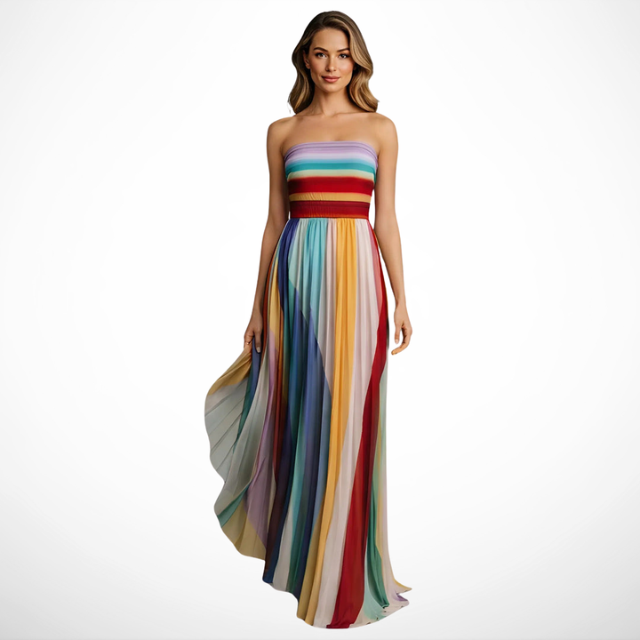 Agnès Paris | Robe Maxi Lumière Colorée