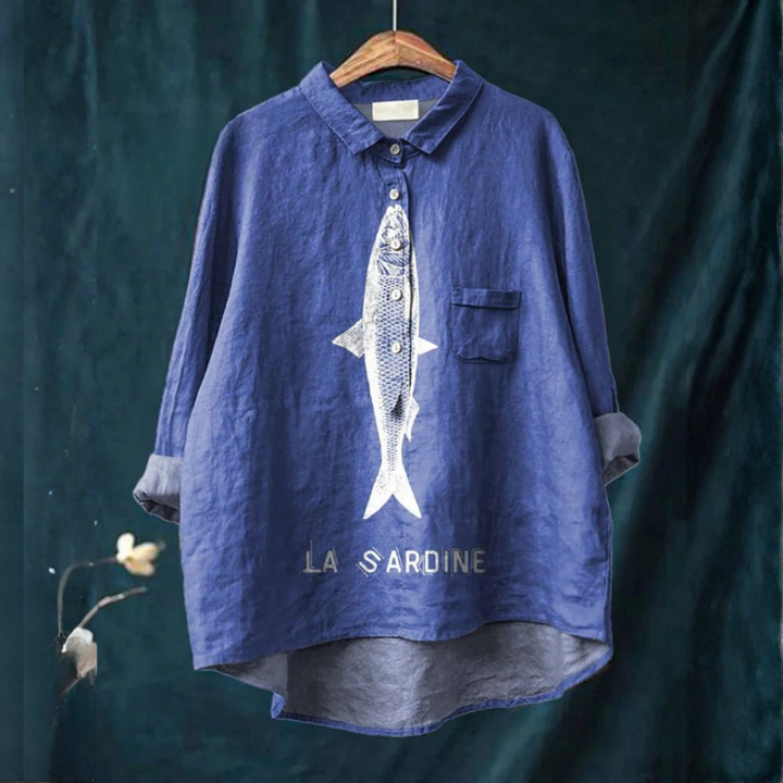 Agnès Paris | Chemise Élégante à Motif Adèle