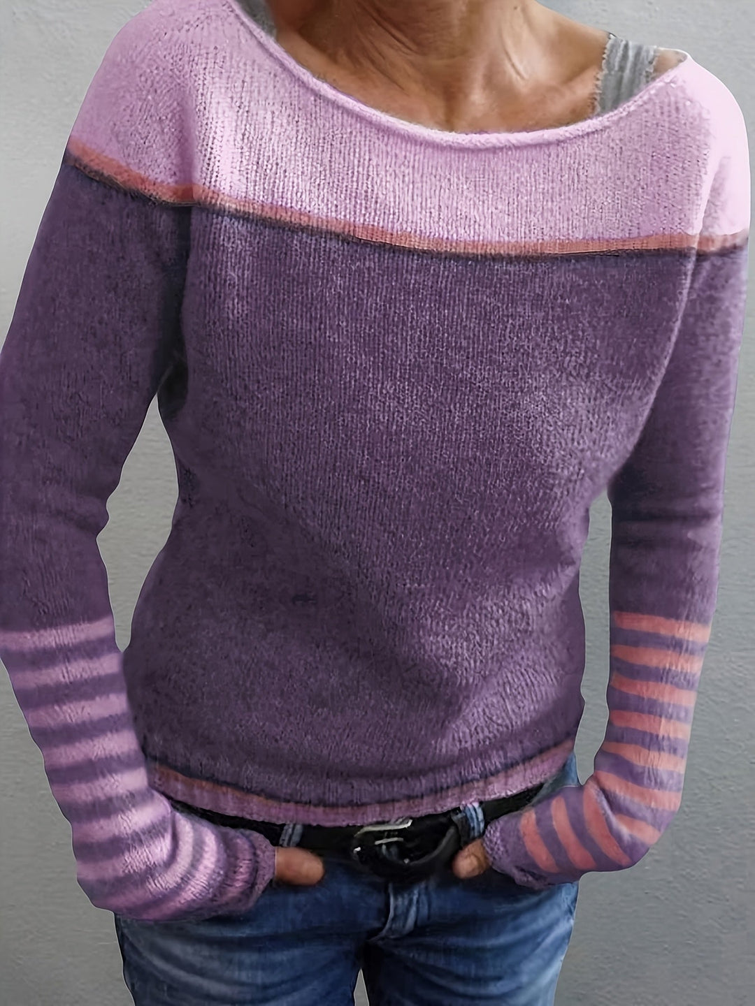 Agnès Paris | Pull Col Bateau Rayé Aveline