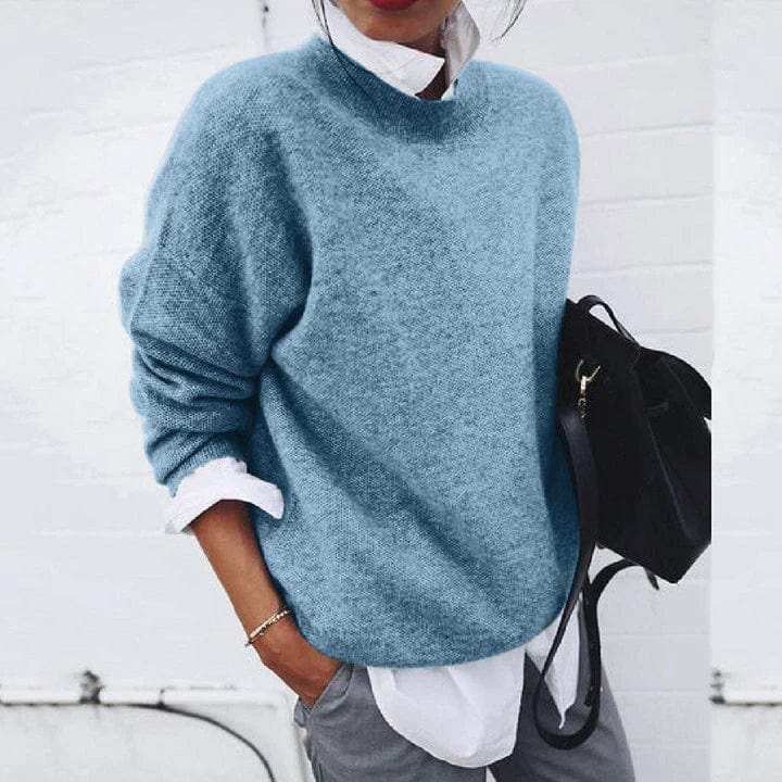 Agnès Paris | Pull Col Montant Maille Fine Nicole