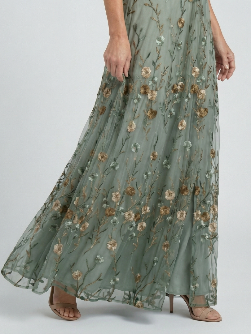 Agnès Paris | Robe Maxi Halter Bloom Flow Selora