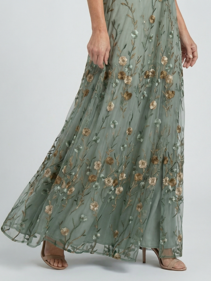 Agnès Paris | Robe Maxi Halter Bloom Flow Selora
