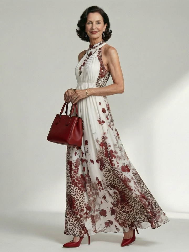 Agnès Paris | Robe Maxi Plissée Blanche Orlune