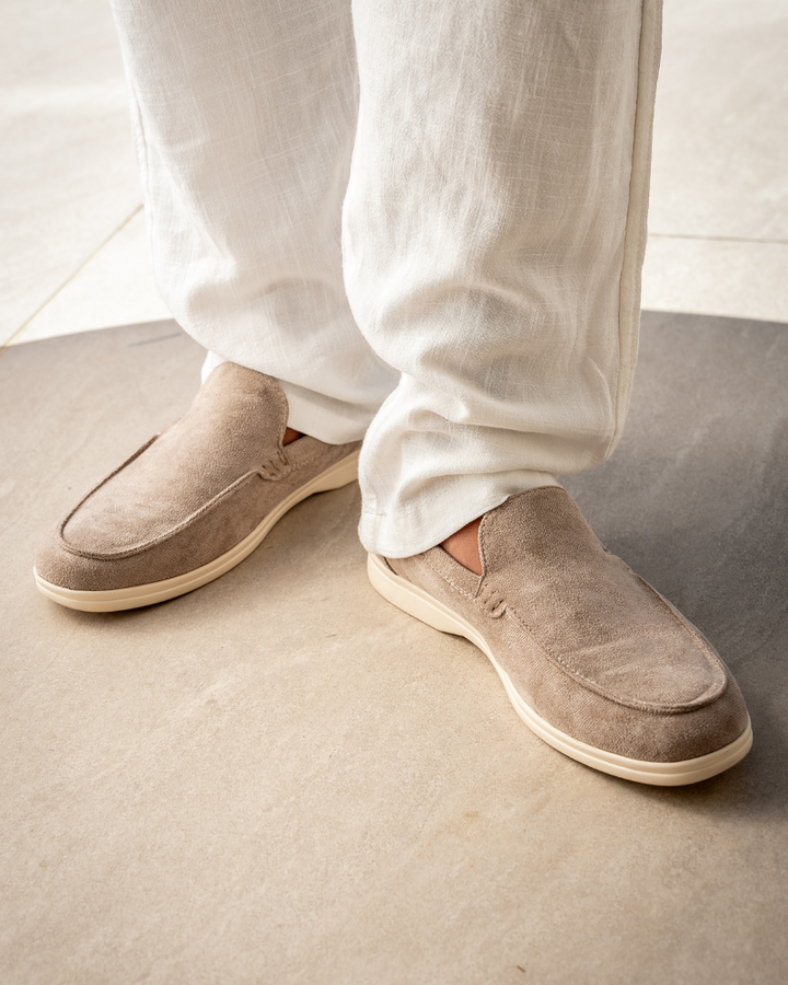 Agnès Paris | MOCASSINS EN CUIR SUEDE