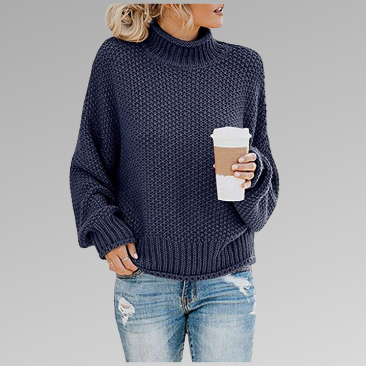 Agnès Paris | Pull Col Roulé Grosse Maille Juliette
