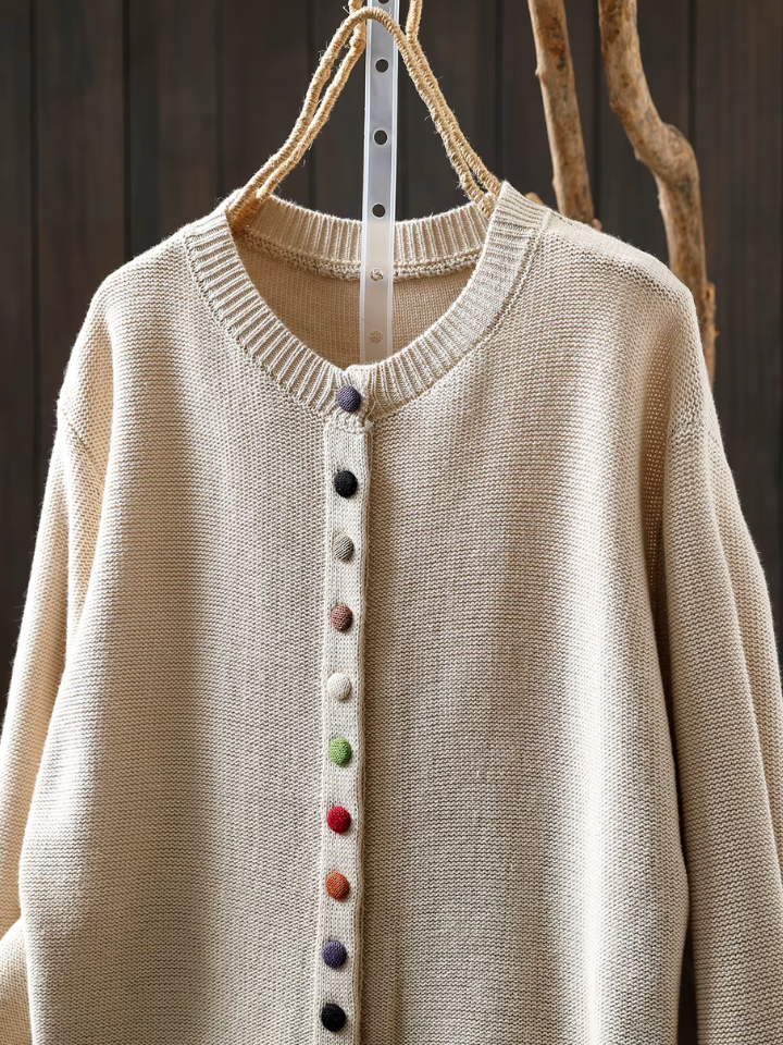Agnès Paris | Cardigan Boutons Colorés Michèle