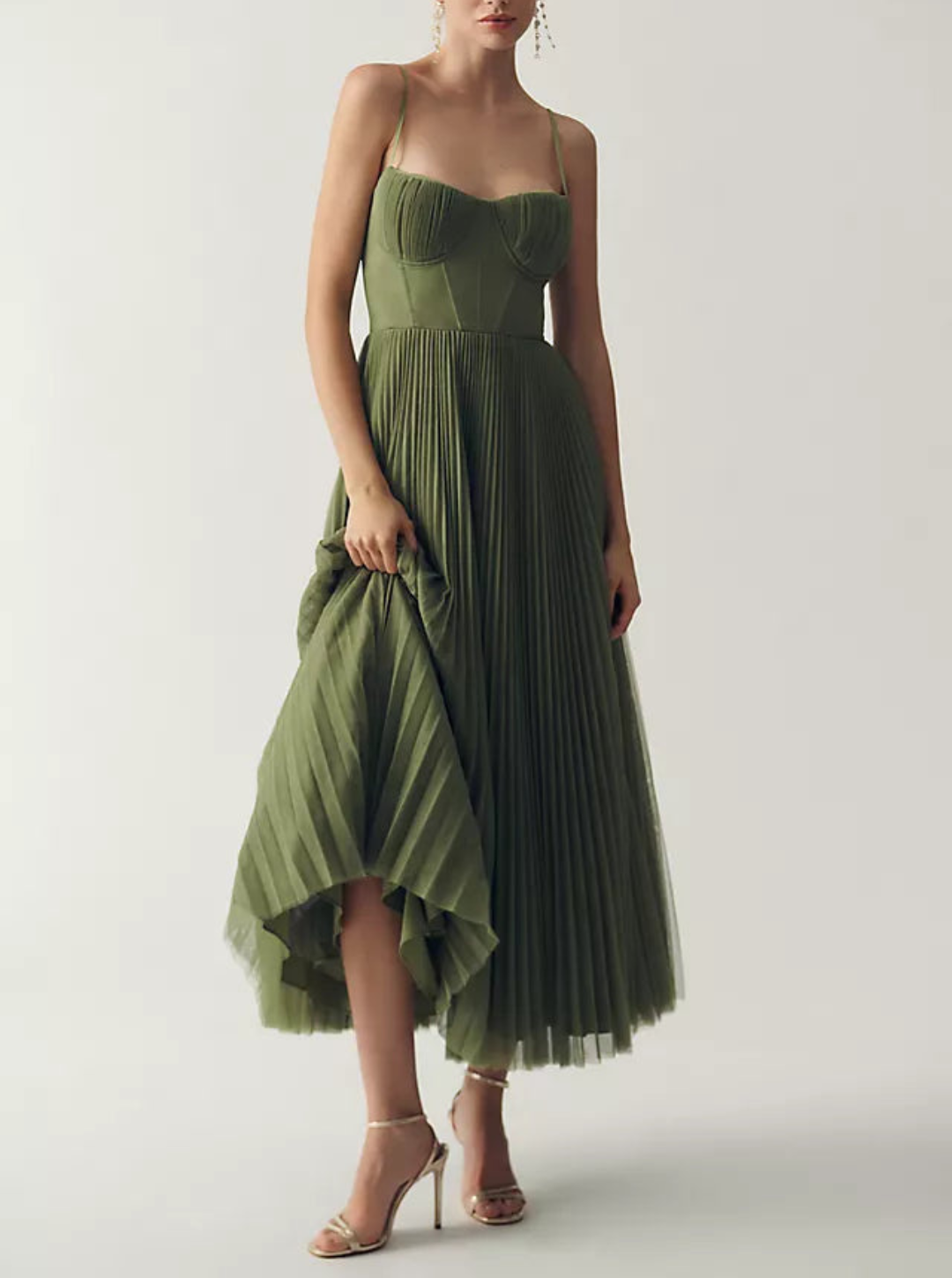 Agnès Paris | Robe en tulle drapée élégamment