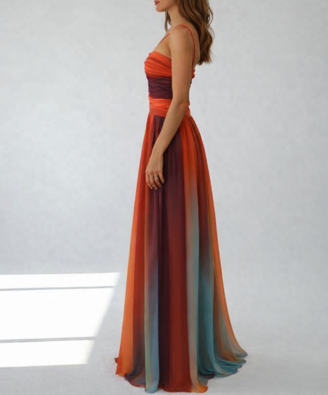 Agnès Paris | Robe Maxi Élégante Lila