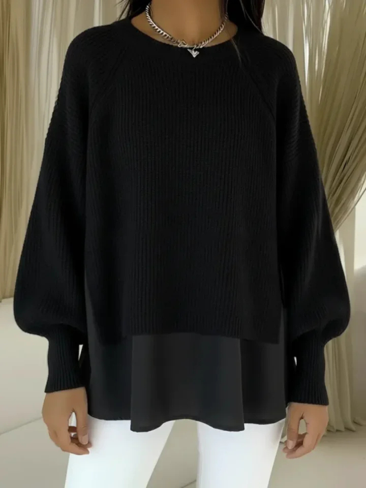 Agnès Paris | Pull Effet Superposé Nathalie