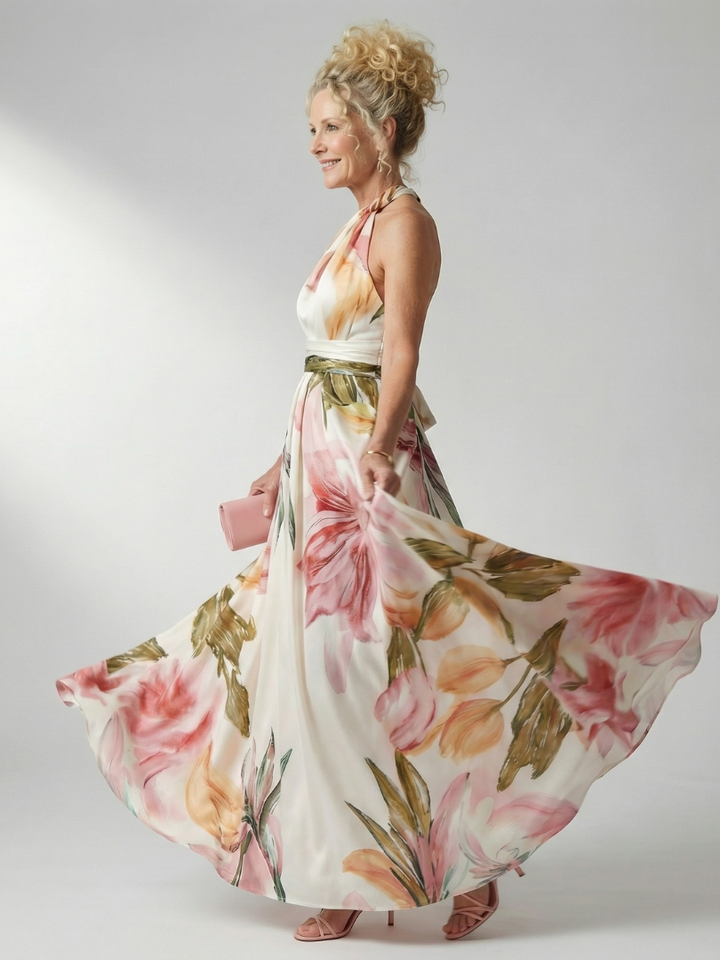 Agnès Paris | Robe Maxi Fleurie Légère Amiel