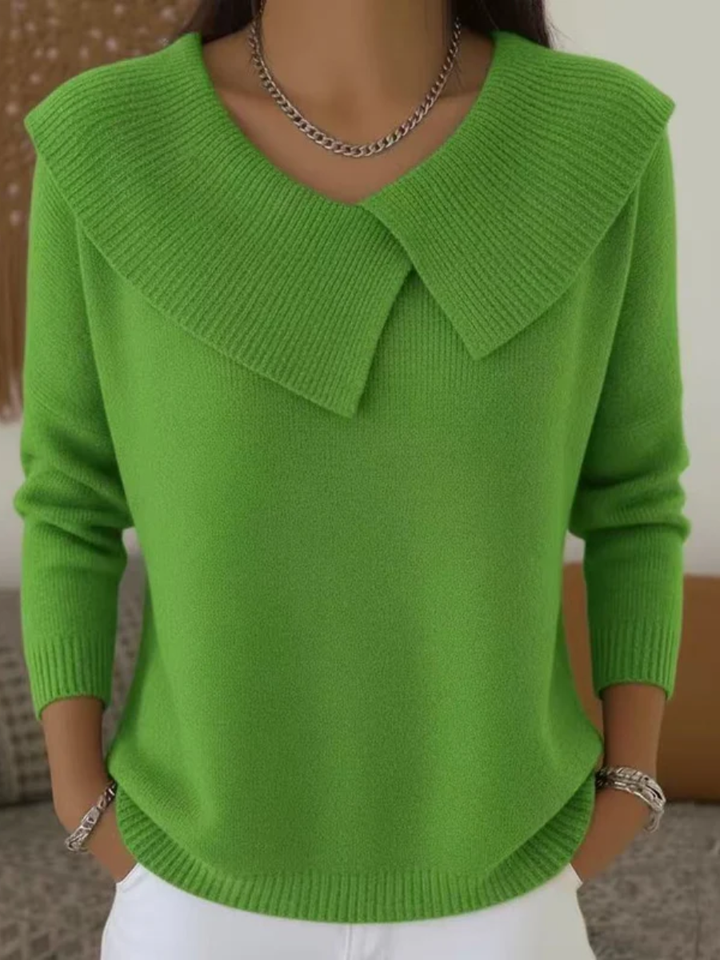 Agnès Paris | Haut Élégant à Col Flottant