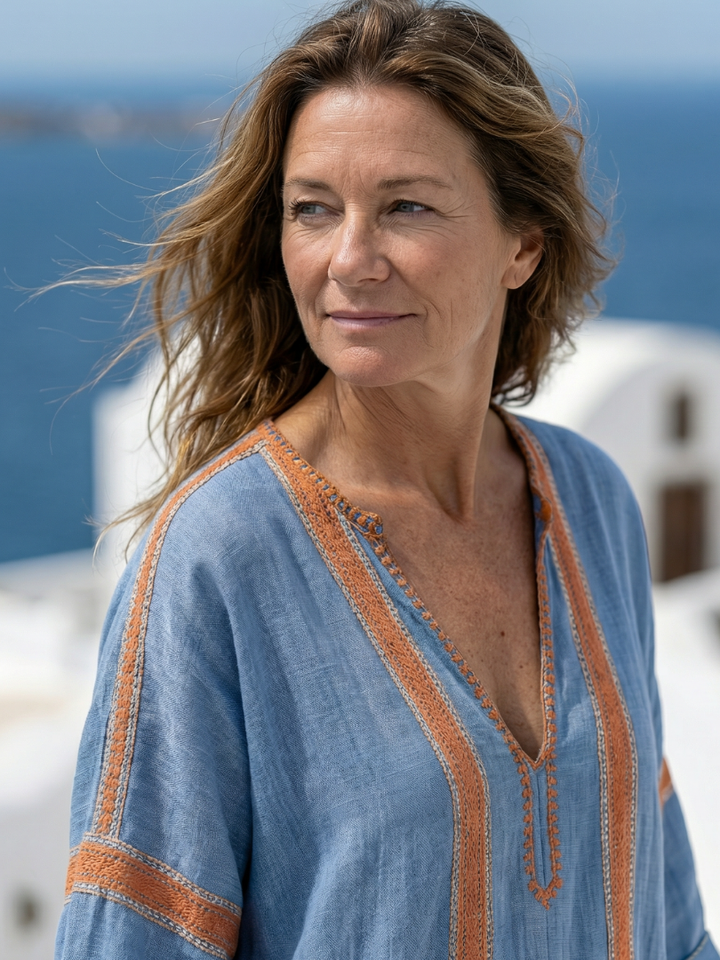 Agnès Paris | Robe Midi à Structure Douce Avenor