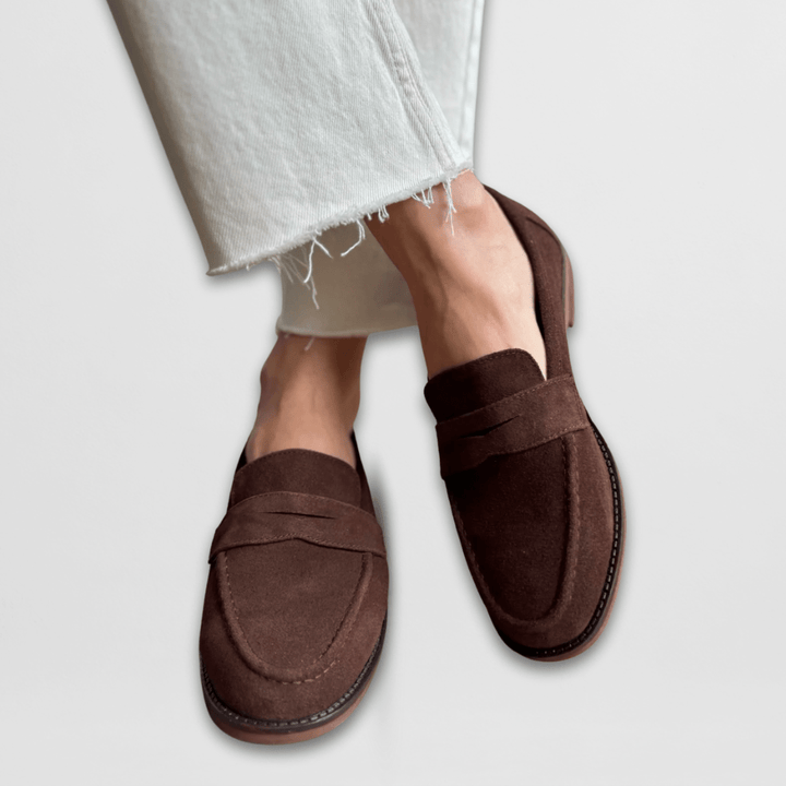 Agnès Paris | Mocassins Daim Rétro Élise