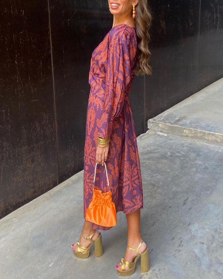 Agnès Paris | Robe Midi Élégance Florale