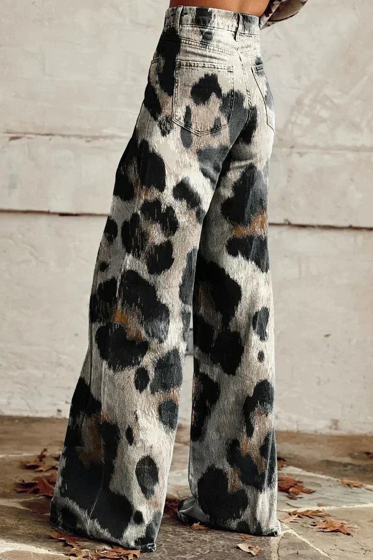 Agnès Paris | Jean Large Fleuri Bohème