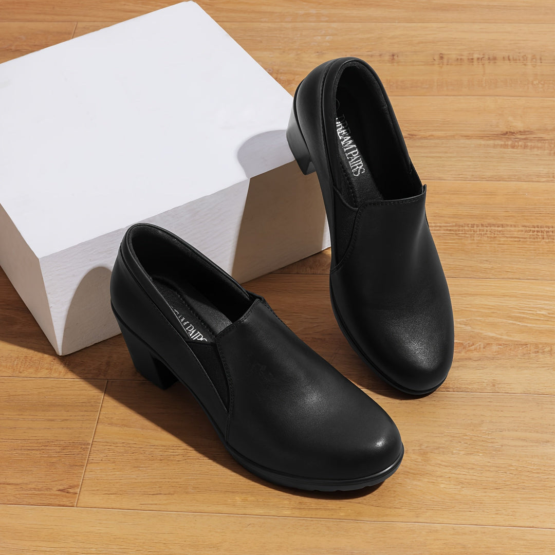 Agnès Paris | Mocassins à Talon Bloc Confort Margot