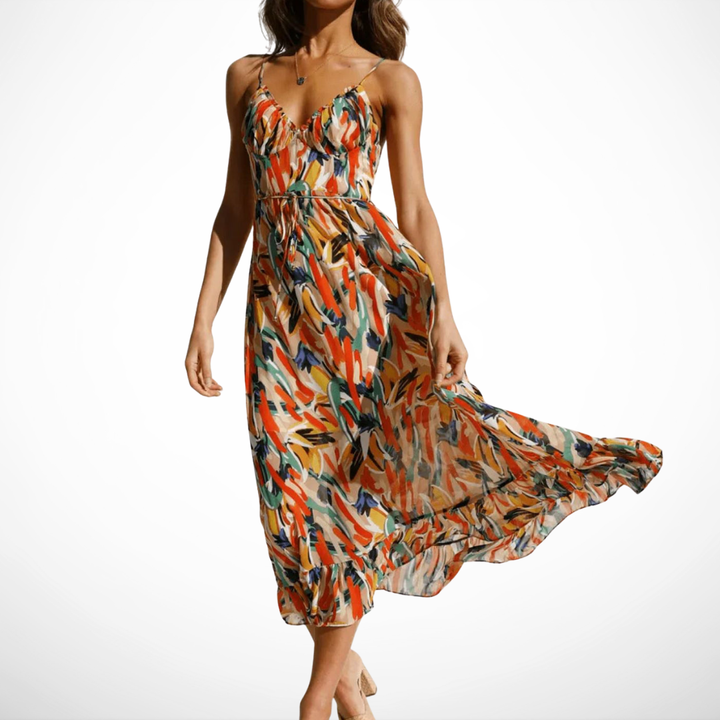 Agnès Paris | Robe Midi Éclat Coloré