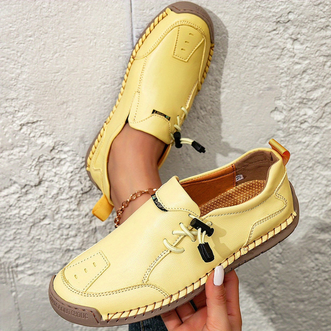 Agnès Paris | Mocassins Confort Piqués Main Mathilde