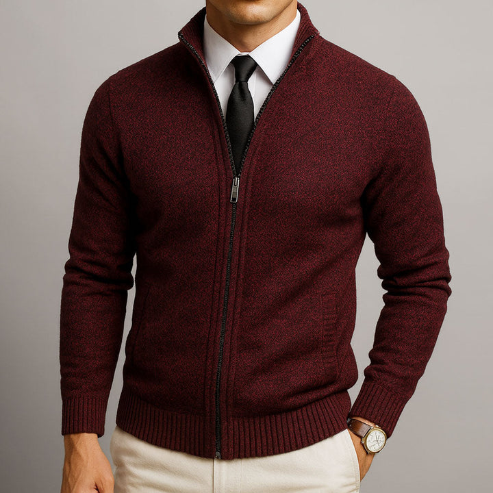 Agnès Paris | Cardigan Zippé Col Montant Henri