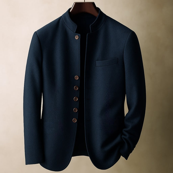 Agnès Paris | VESTE EN LAINE AVEC COL DROIT