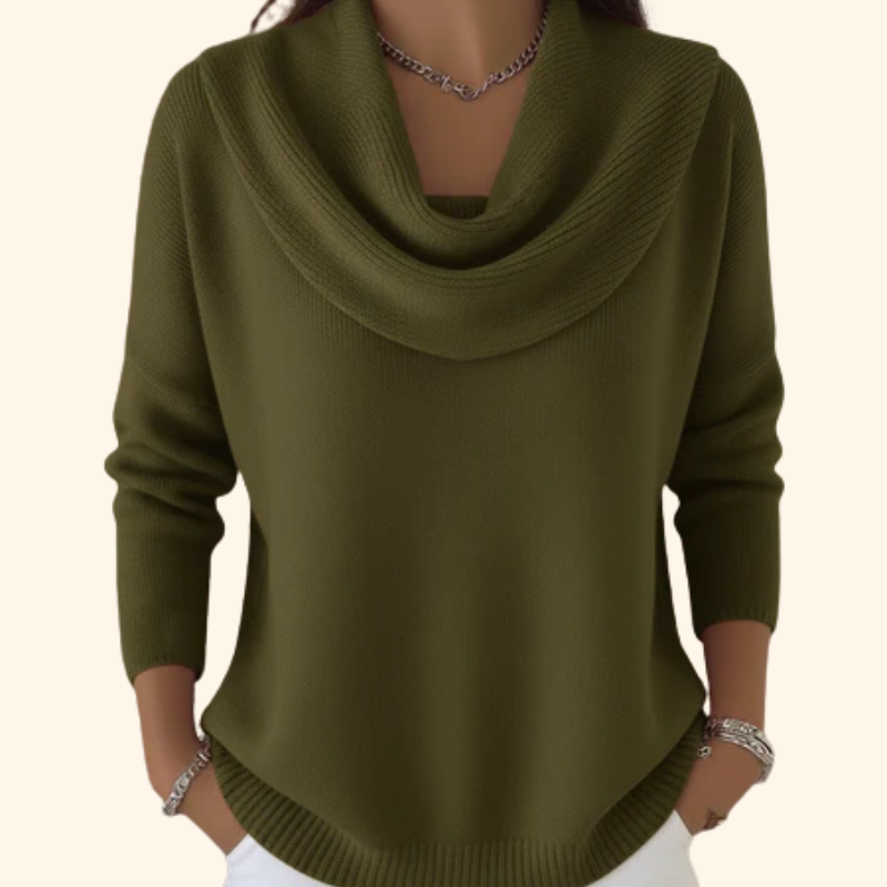 Agnès Paris | Pull Col Bénitier Drapé Christine