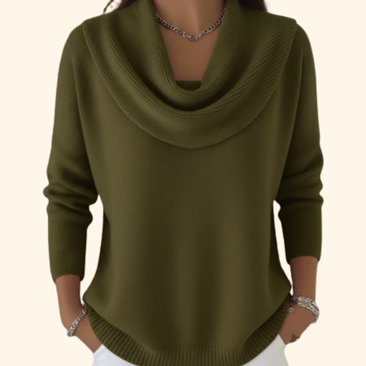 Agnès Paris | Pull Col Bénitier Drapé Christine