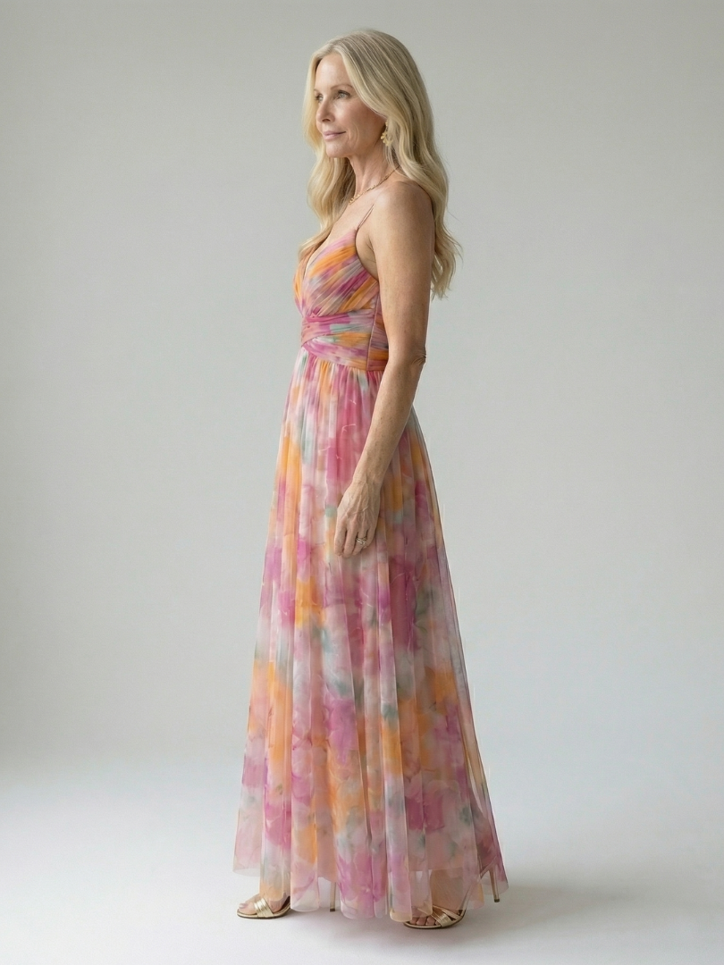 Agnès Paris | Robe Maxi à Enveloppe Douce Isel