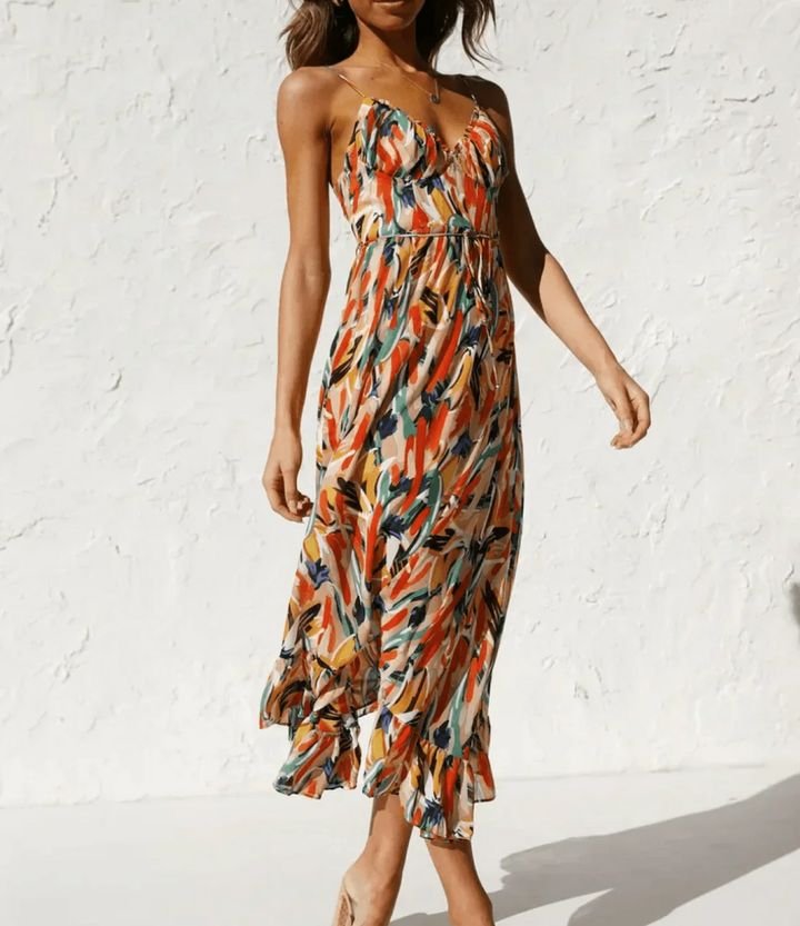 Agnès Paris | Robe Midi Éclat Coloré