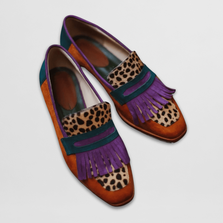 Agnès Paris | Mocassins Franges Métallisées Michèle