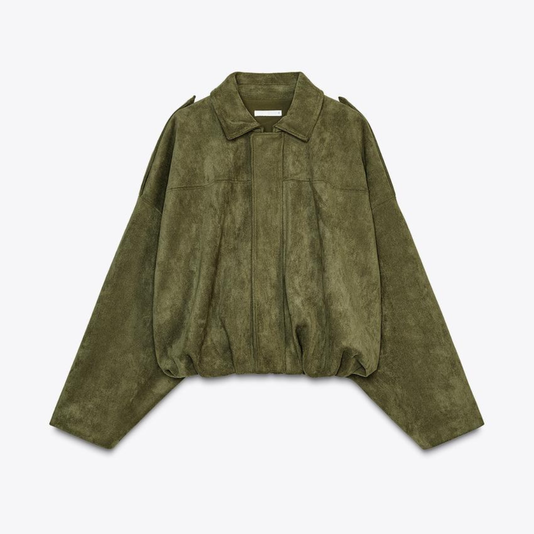 Agnès Paris | VESTE EN FAUX SUÈDE