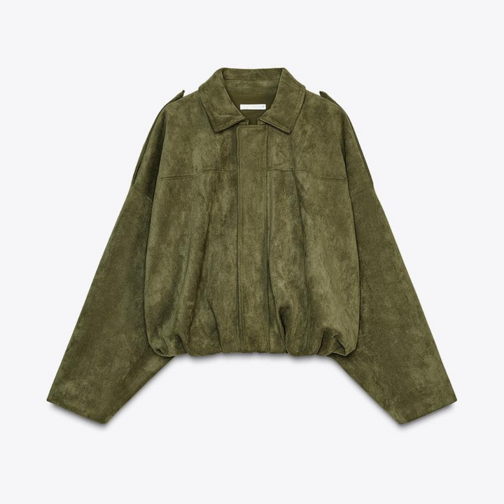 Agnès Paris | VESTE EN FAUX SUÈDE