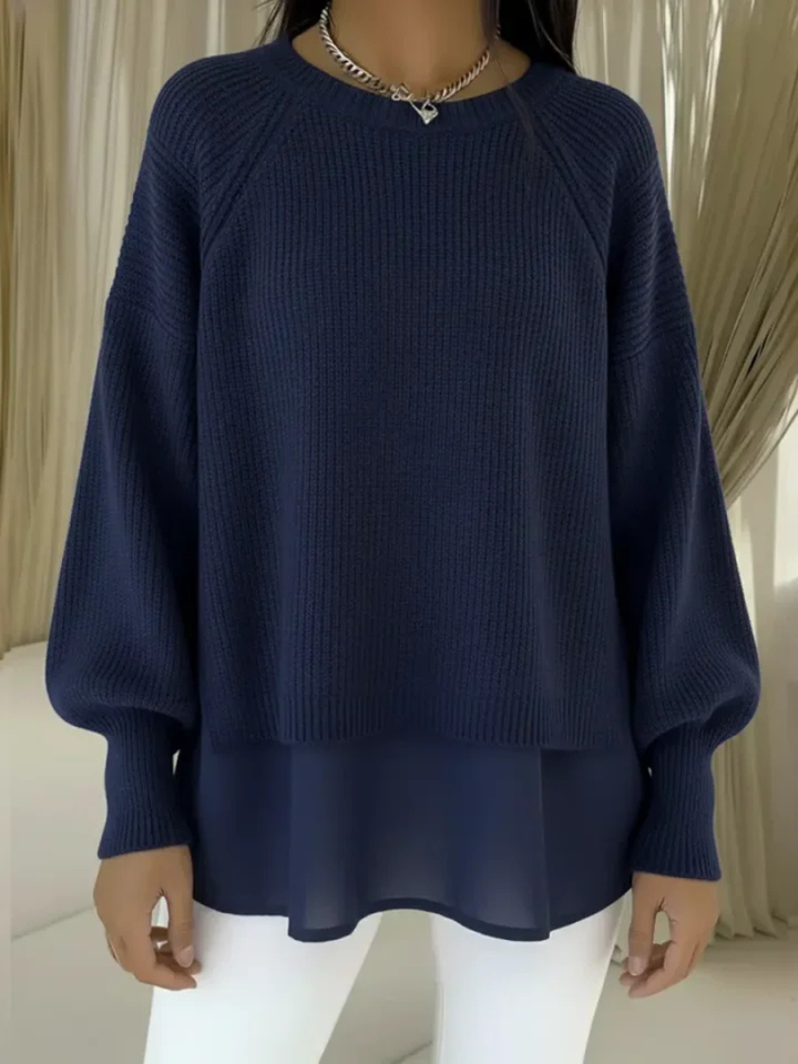 Agnès Paris | Pull Effet Superposé Nathalie
