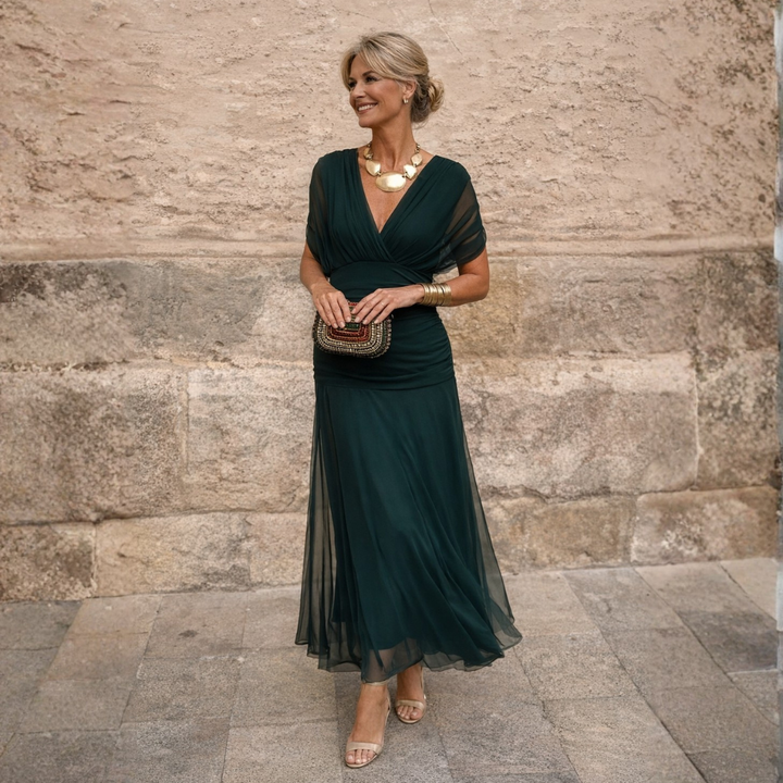 Agnès Paris | Robe Longue Épaules Dénudées Camille