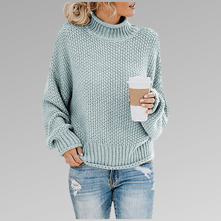 Agnès Paris | Pull Col Roulé Grosse Maille Juliette