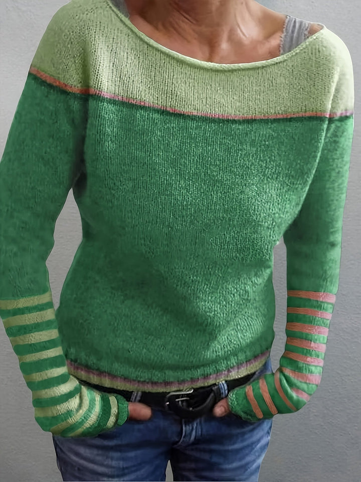 Agnès Paris | Pull Col Bateau Rayé Aveline