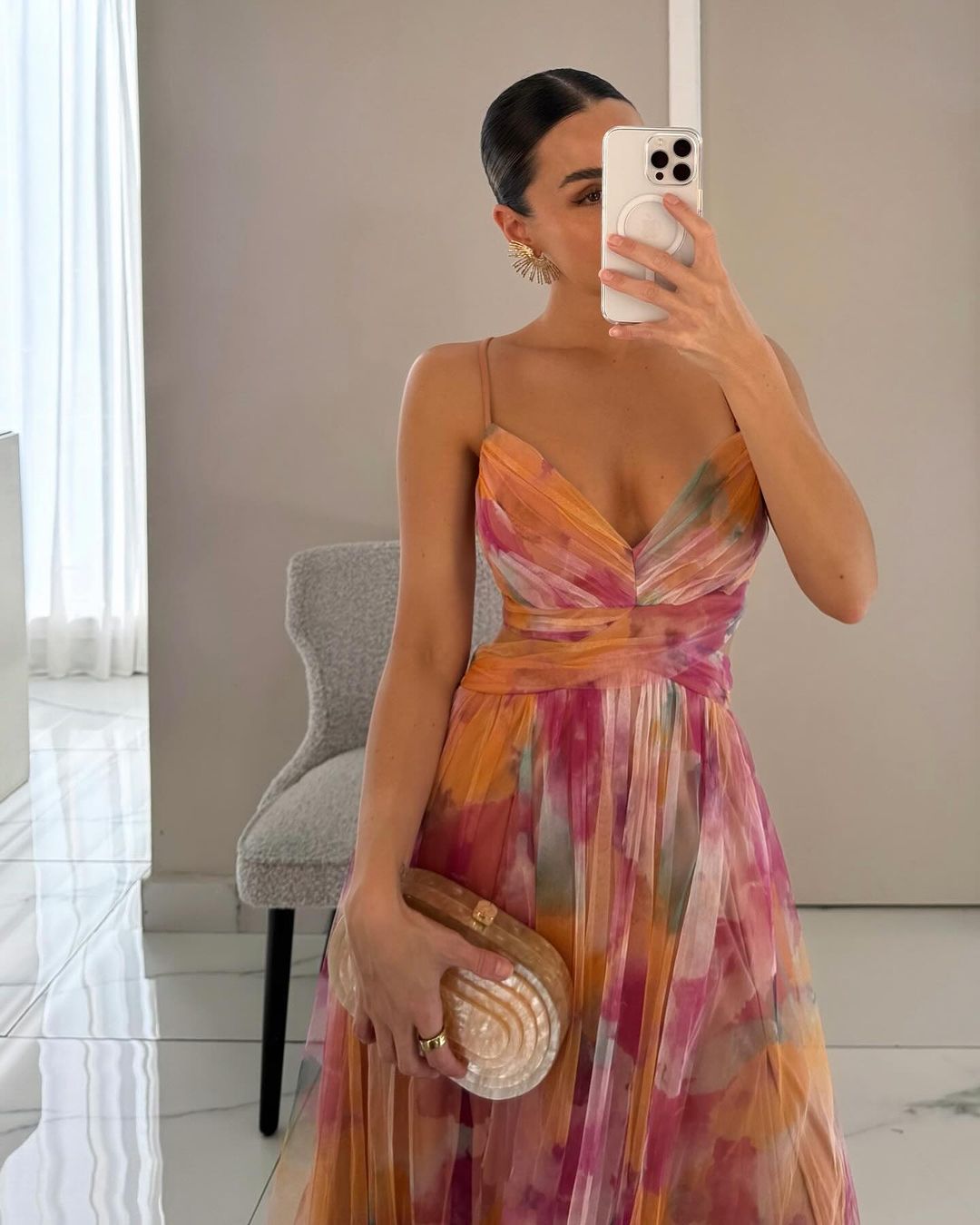 Agnès Paris | Robe Maxi Élégance Florale