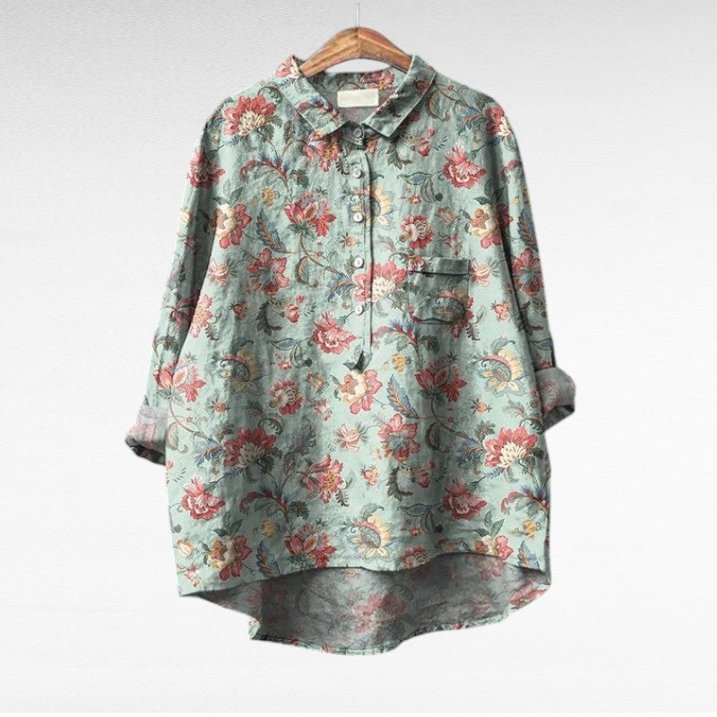 Agnès Paris | Blouses Élégantes à Fleurs Lucie