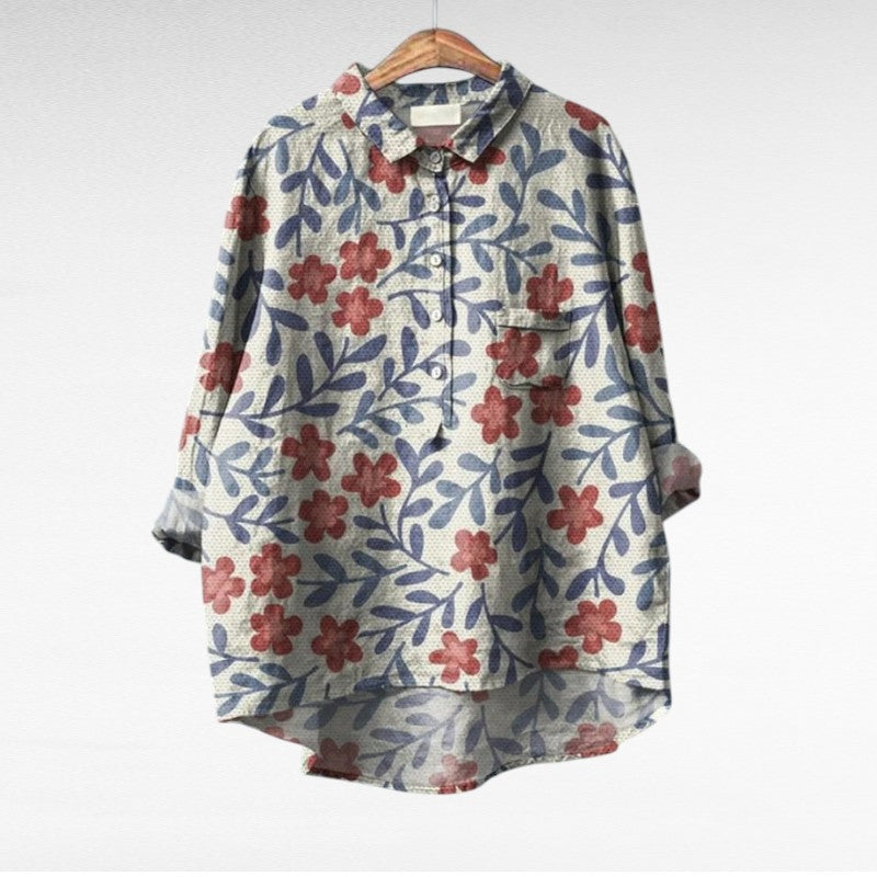Agnès Paris | Blouses Élégantes à Fleurs Lucie